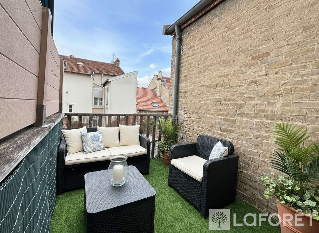 Reims - secteur émile zola - duplex 48 m² avec terrasse - photo 4