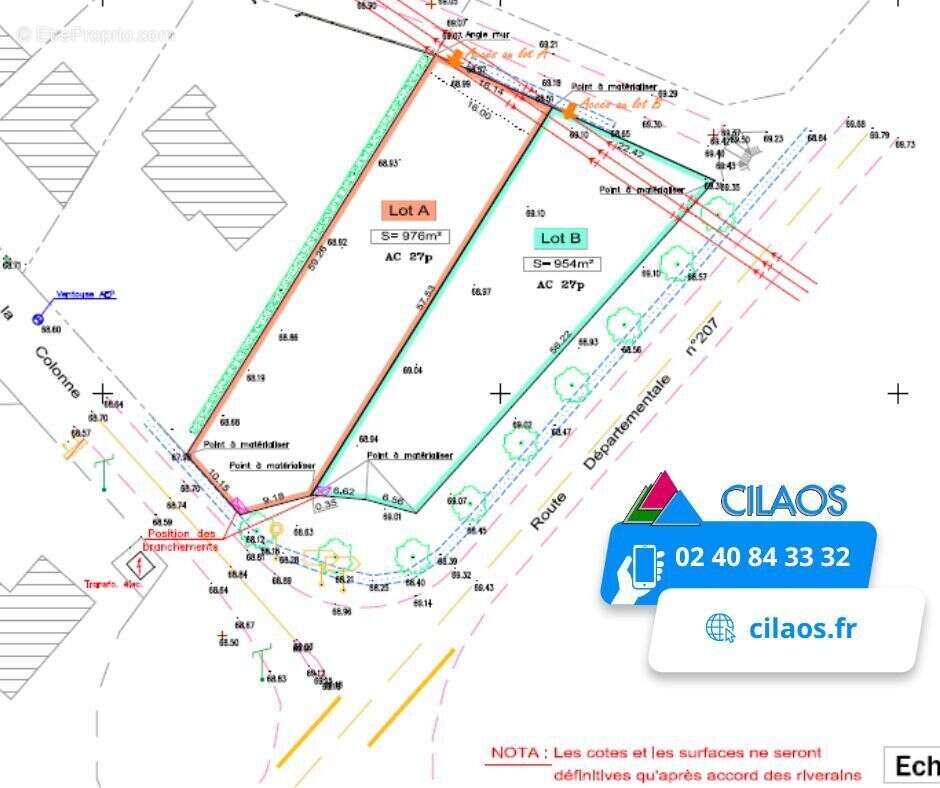 Terrain à LES BROUZILS