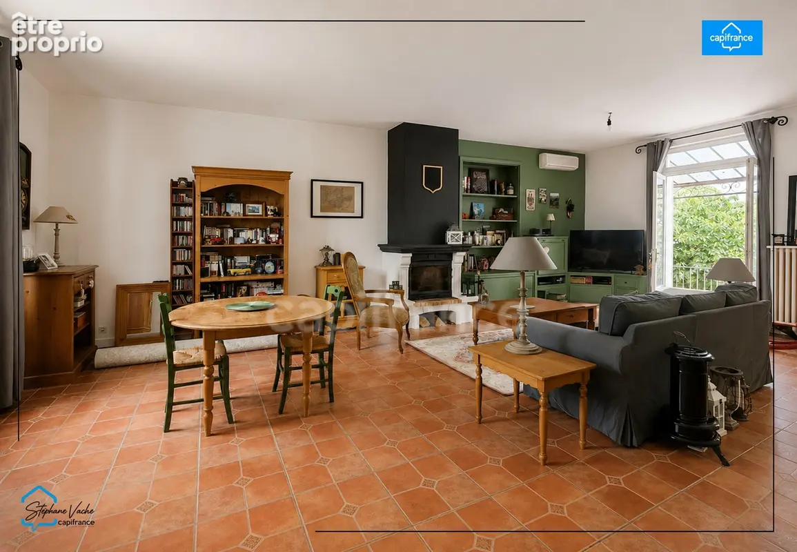 Maison de caractere 140m2, piscine , dependance attenante de 65 m², terrain 1000m2 - photo 6