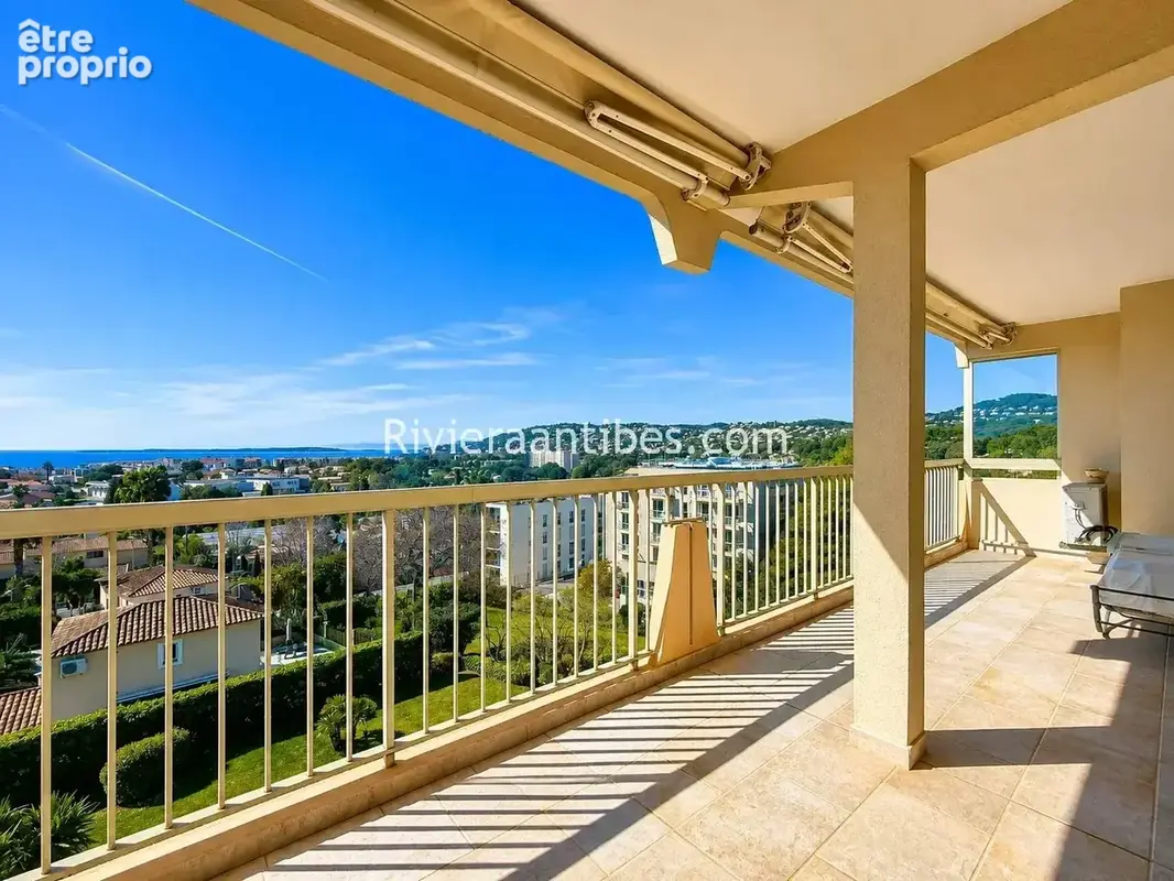 Antibes vue mer panoramique dernier etage - photo 4
