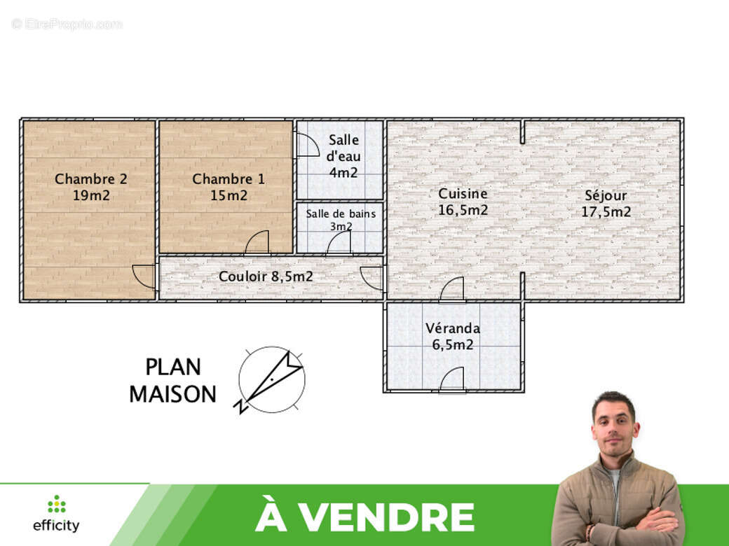 Maison à MARTIZAY