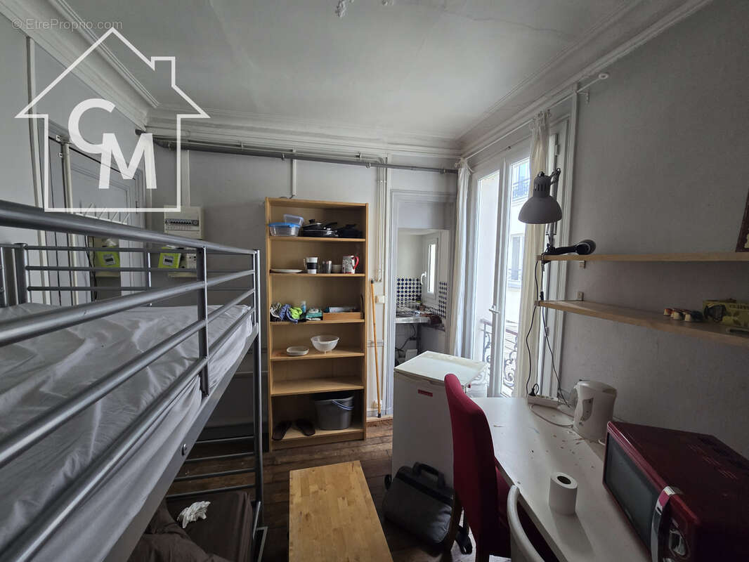 Studio 11,81 m2   Paris 17ème   Rue Legendre - photo 3