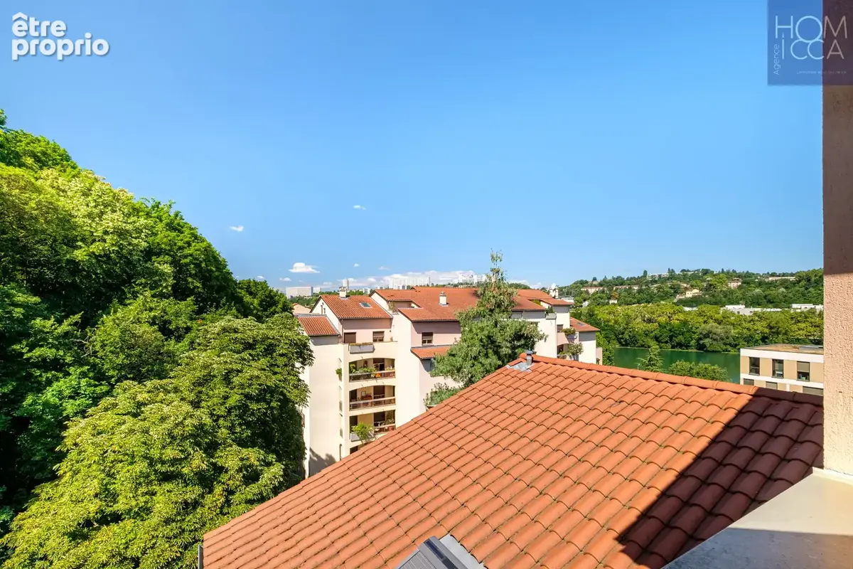 Lyon 4 quais de saone/bois de la caille dernier etage duplex type 5 156m2 4 chambres terrasse balcon - photo 12