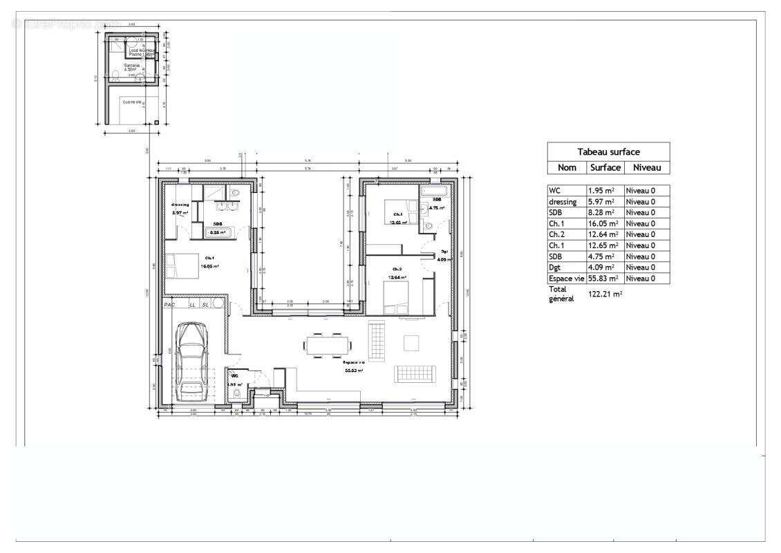 Terrain - Viabilisé - 700m² - photo 11