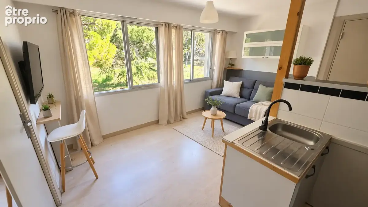 Nice ouest   corniche fleurie  studio avec piscine   idéal investissement ou pied-à-terre - photo 6