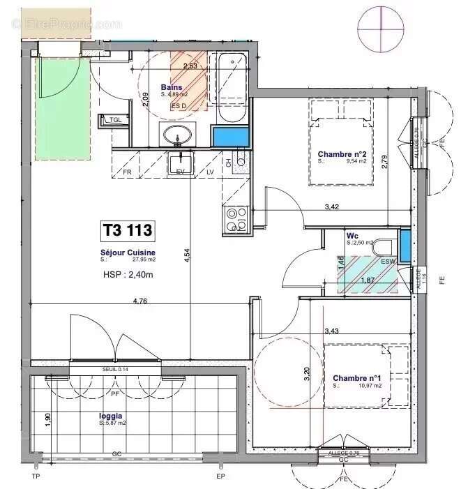 Appartement à ROGNES