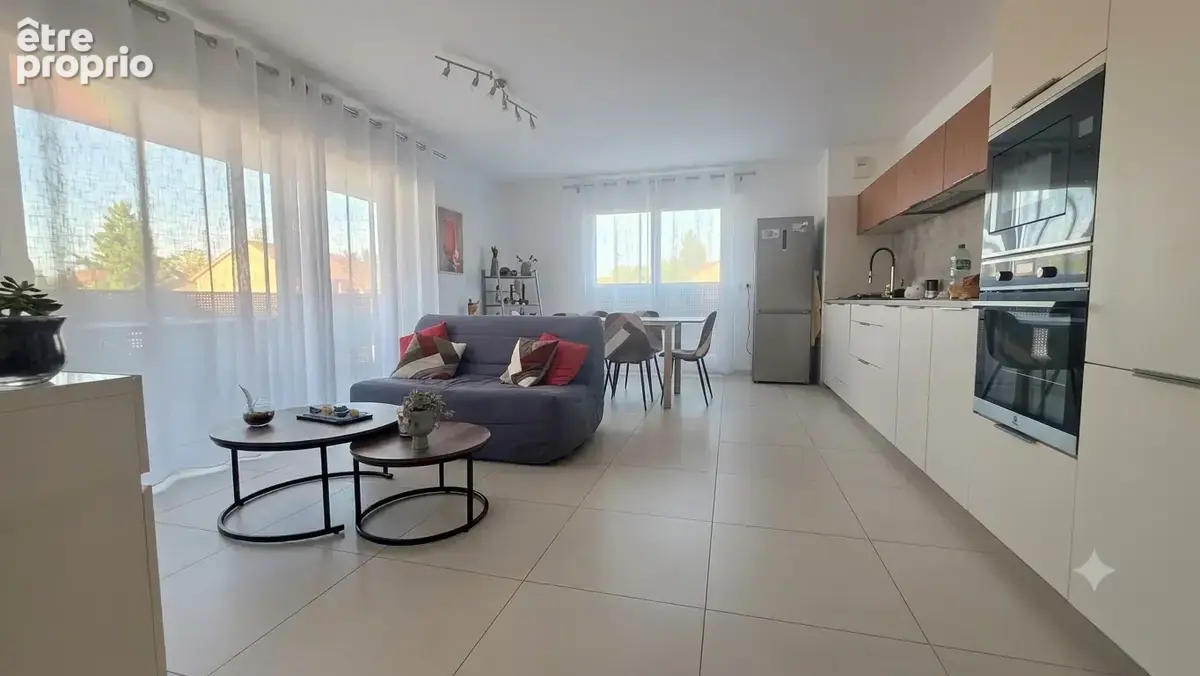 Saint-georges-d’espéranche   appartement 68 m2 avec terrasse et garage - photo 5