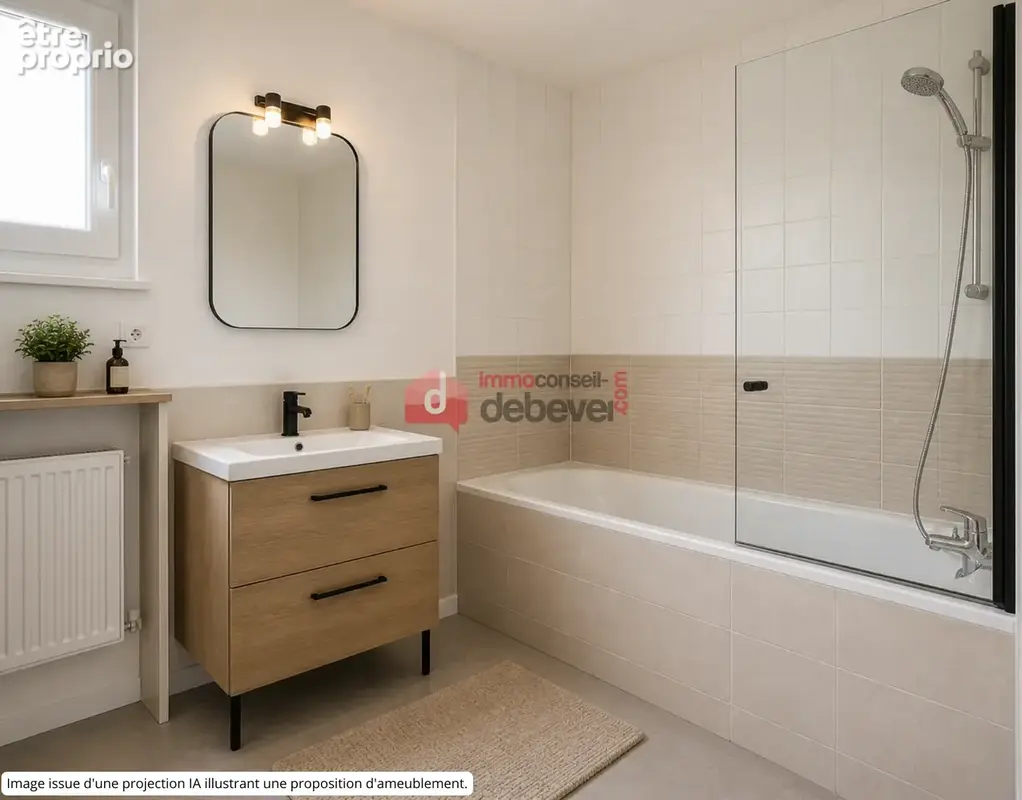 Saint max quartier match joli t3 avec cave au rdc acces ascenseur - photo 6