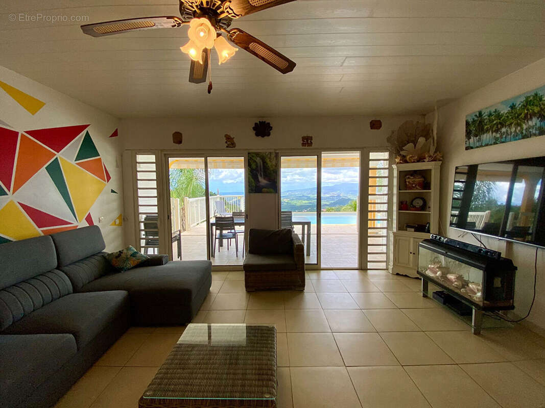 Villa T5 avec piscine et vue mer - LE VAUCLIN - photo 8