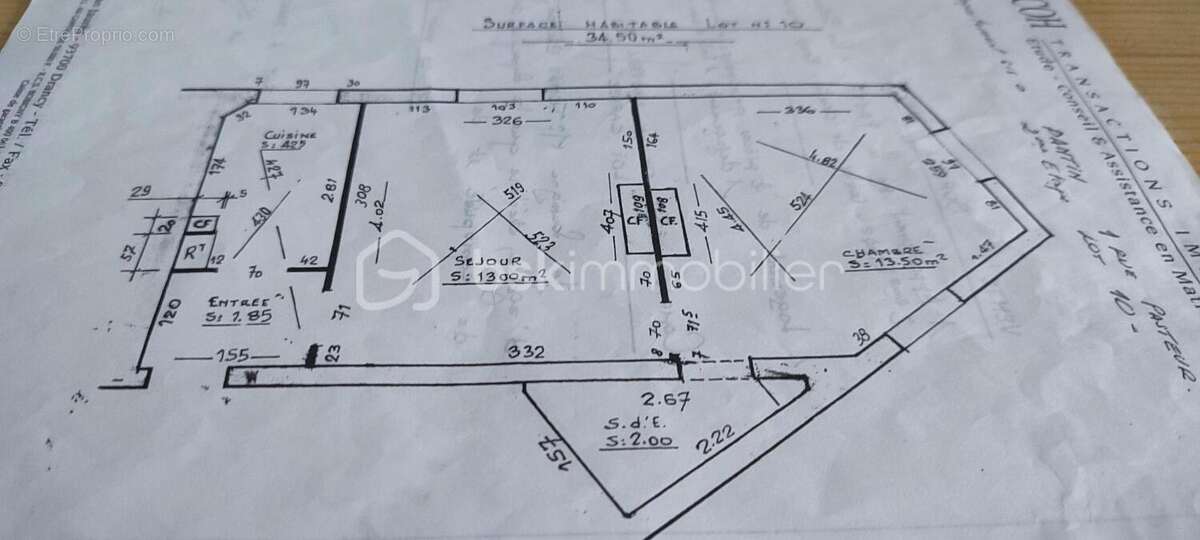 Appartement à PANTIN