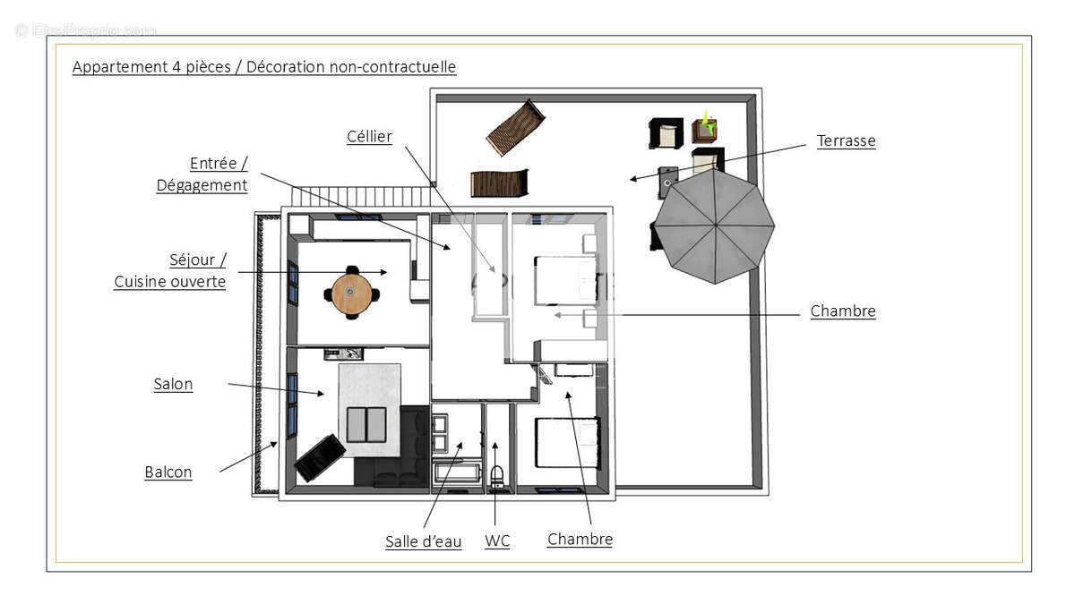 Appartement à LA GIETTAZ