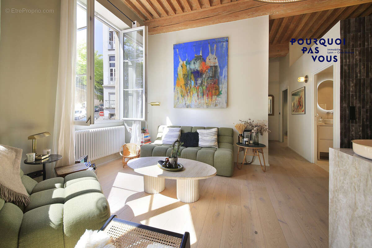 Appartement 80 m² à Lyon-1e  - photo 2