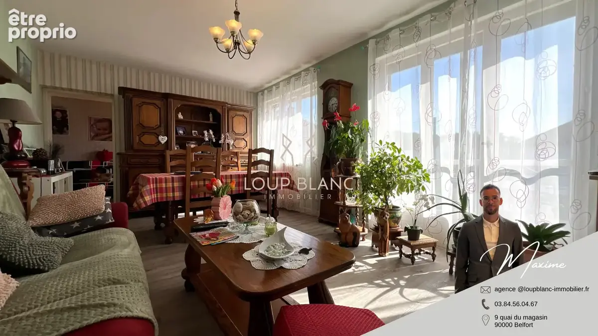 Maison sur sous-sol de 90 m2 avec double garage et 3 chambres à Valdoie - photo 1