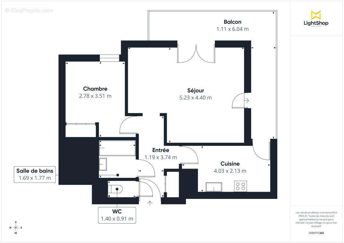 Appartement à SAINT-SEBASTIEN-SUR-LOIRE