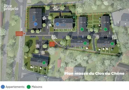 Plan de la résidence