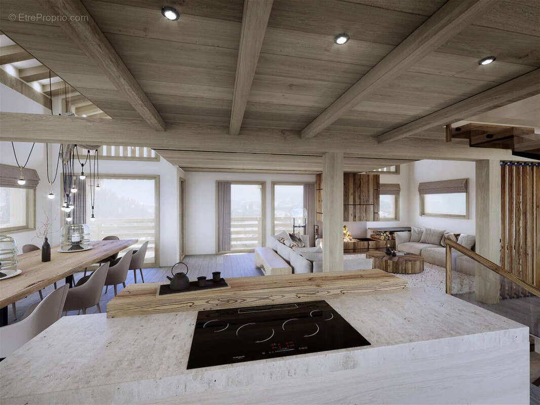 Ski chalet for sale Megeve _CHALET_2_SEJOUR_B_SD - Maison à MEGEVE