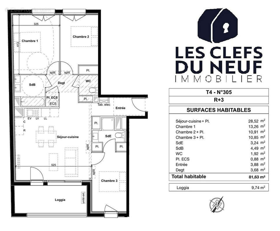 Appartement à TOULOUSE