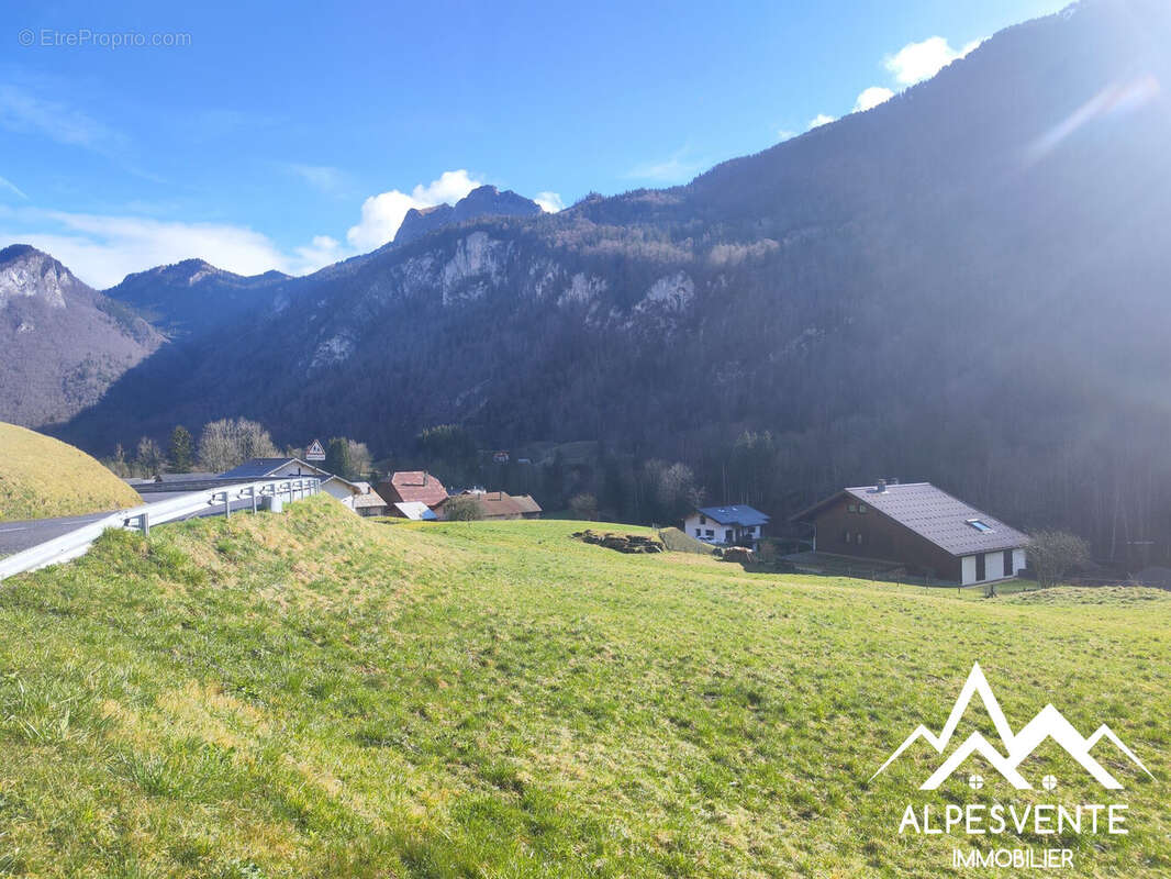 Vente-terrain-constructible-Bellevaux - Terrain à BELLEVAUX