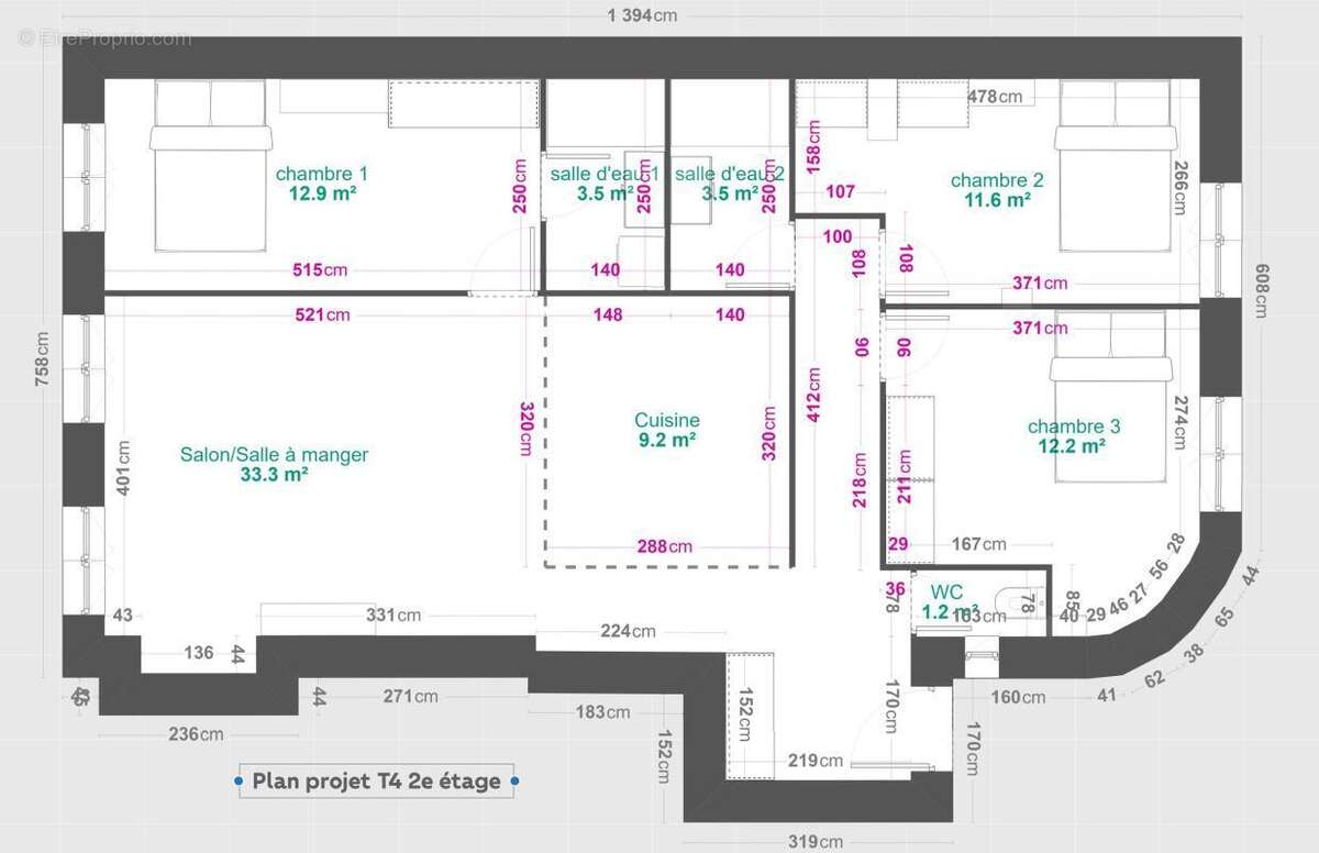 Appartement à LYON-3E