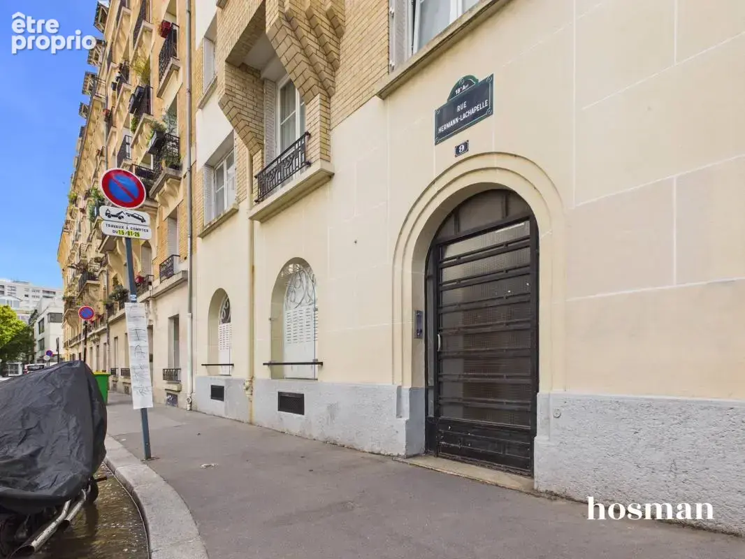 Paris 18ᵉ – 2 pièces avec ascenseur  37 m²  5ᵉ étage  calme & lumineux  cave - photo 15
