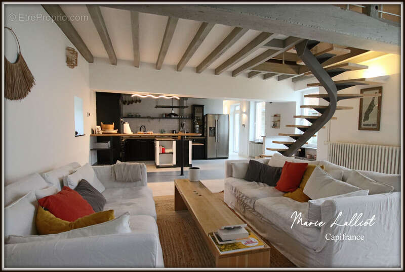 Propriété Pierres apparentes, 242m², 5 chambres, Dortoir enfant et mezzanine, Loiret, Piscine, Jacuzzi, Terrain de tennis, Garag - photo 7