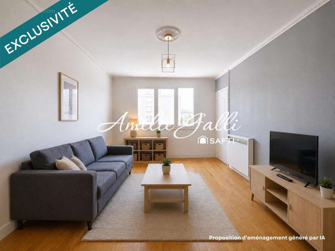 Appartement 70 m² à Villeurbanne  - photo 4