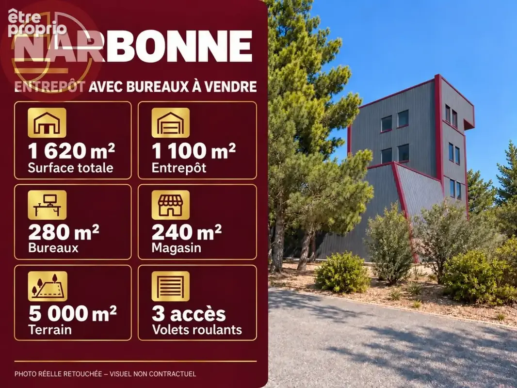 Photo Commerce à Narbonne au prix de 1 100 000€