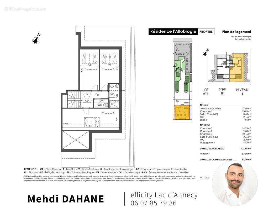 Appartement à BONNEVILLE