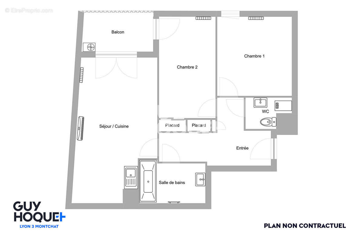 Appartement à VILLEURBANNE