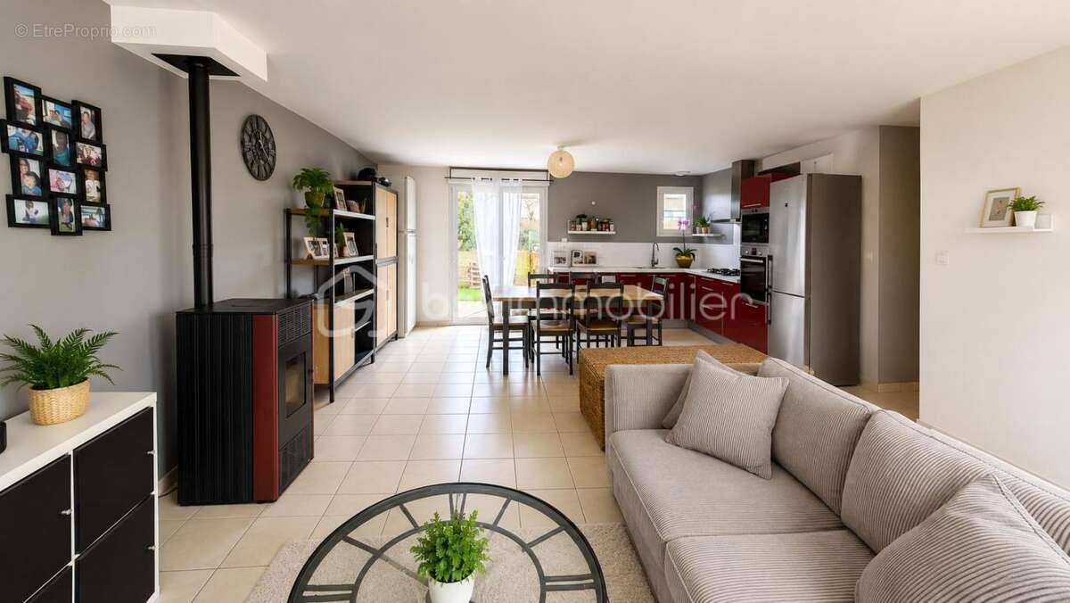 Maison individuelle de plain-pied – Secteur Andé (27) – 3 chambres – Jardin de 845 m² - photo 3