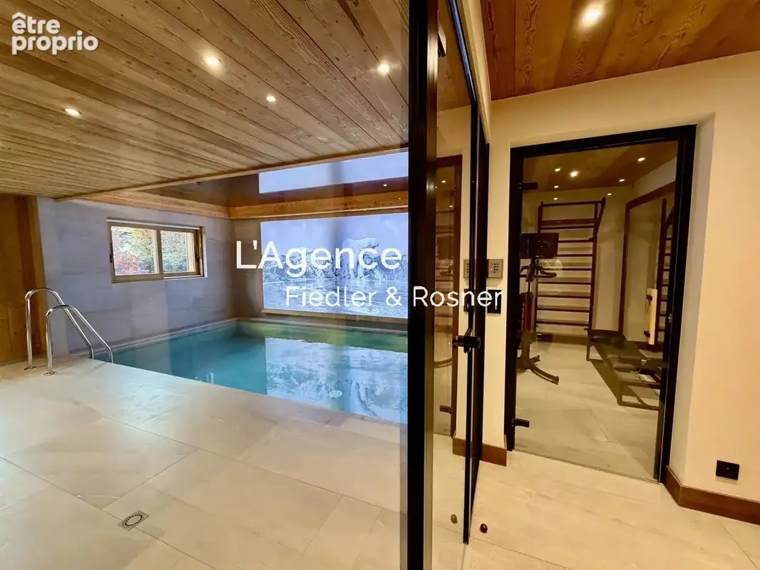 Ref 693 : megève - rochebrune - luxueux chalet - photo 21