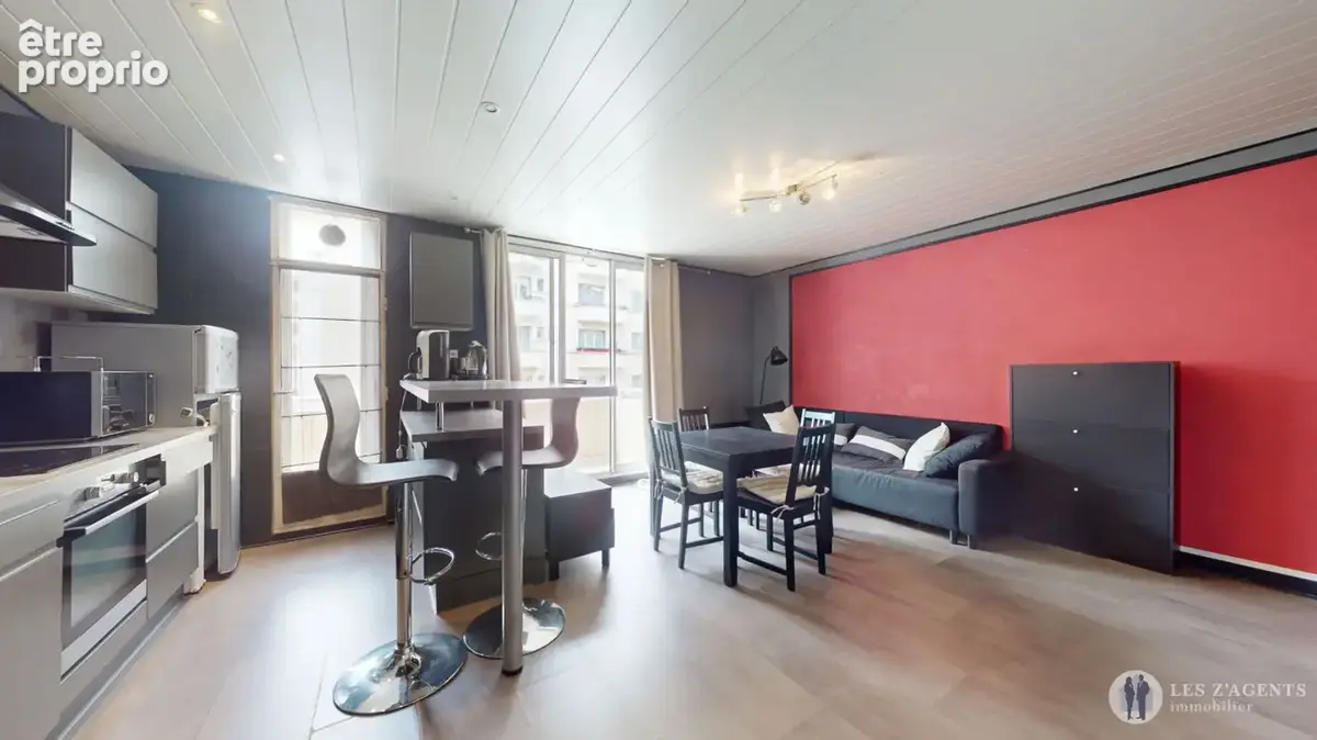 Duplex t3 de 53 m² avec balcon et cave grenoble - photo 2