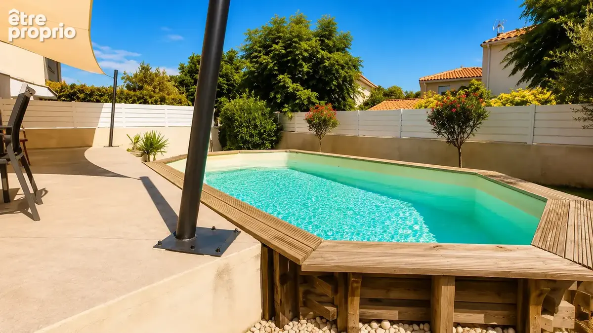 Excusivite teyran   villa 4 pièces avec piscine, jardin, véranda et garage - photo 12