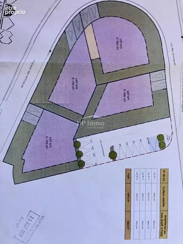 Terrain 420 m² à vendre à Narbonne (11100) - photo 2