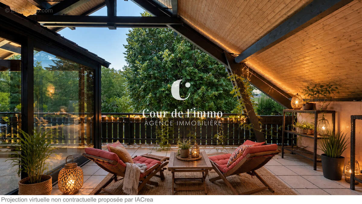 FEIGÈRES   Corps de ferme du XVIIIe siècle rénové   À 3 min de Genève A VENDRE - photo 7
