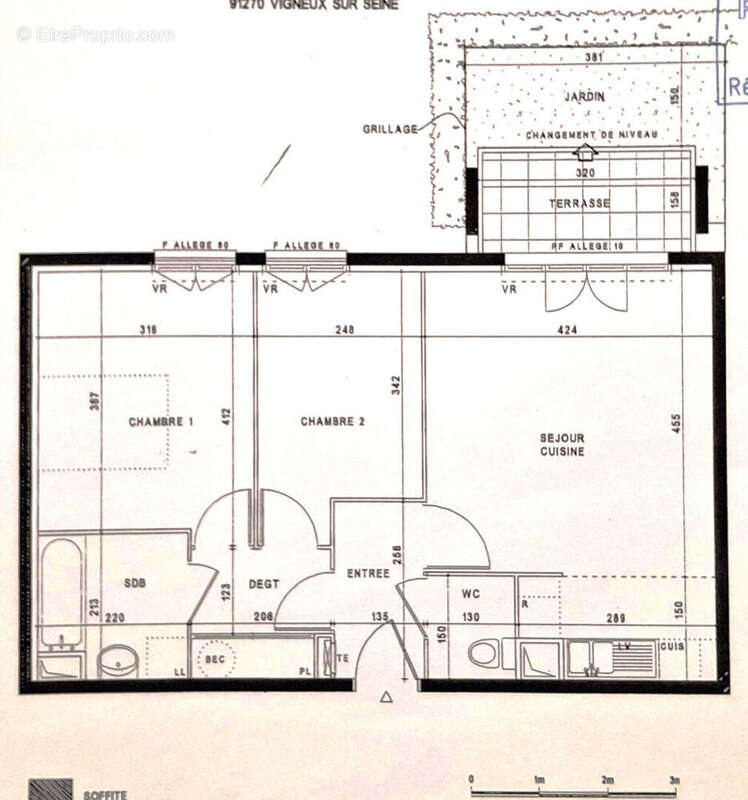 Appartement Vigneux Sur Seine 3 pièces avec jardin et parking - photo 10