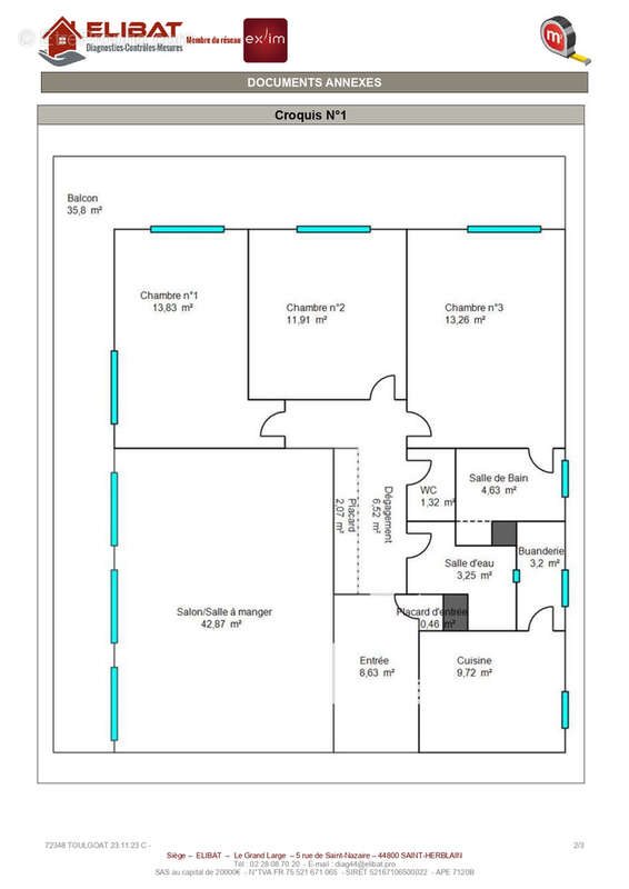Appartement à NANTES