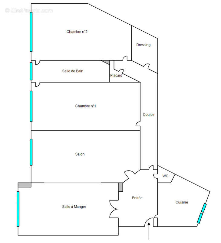 Appartement à PARIS-17E