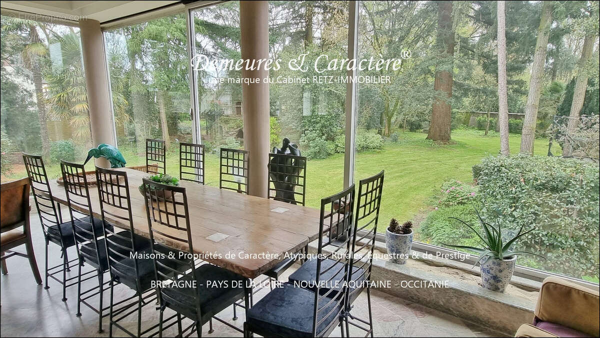 Grande demeure bourgeoise centre bourg, dépendances, accès rivière - photo 16