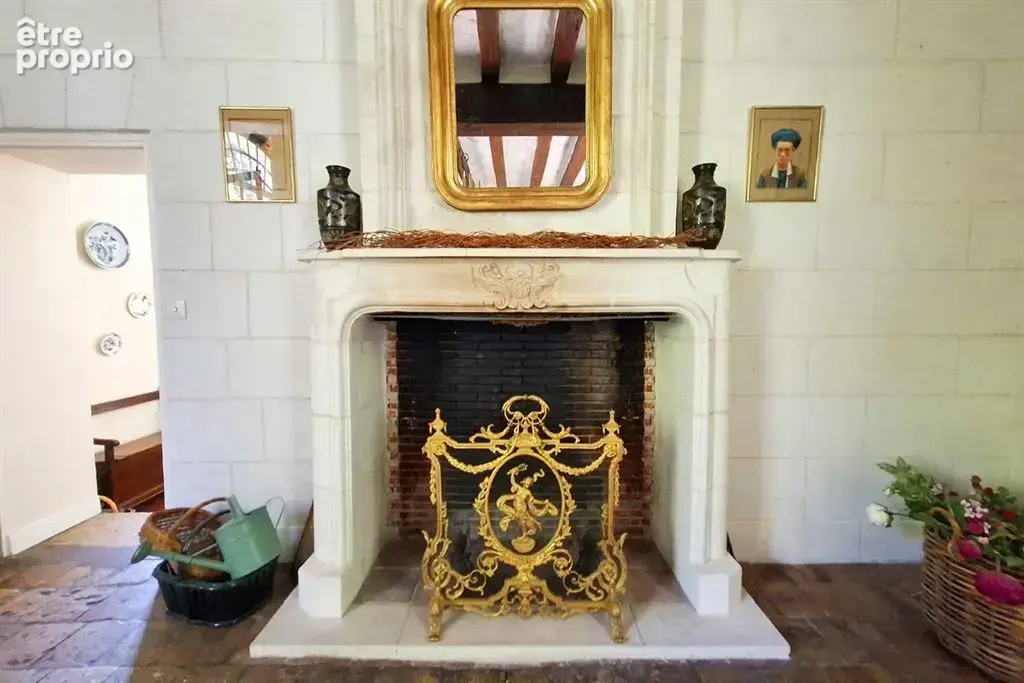 Centre-Val de Loire – Athée-sur-Cher (37270), Indre-et-Loire, près de Tours – Maison de maître de 230 m², 5 chambres, parc de 2, - photo 10