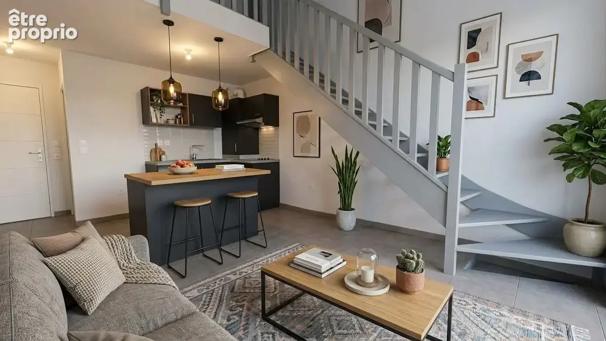 Duplex 70m² - deux places de parking - copropriété sécurisée - photo 1