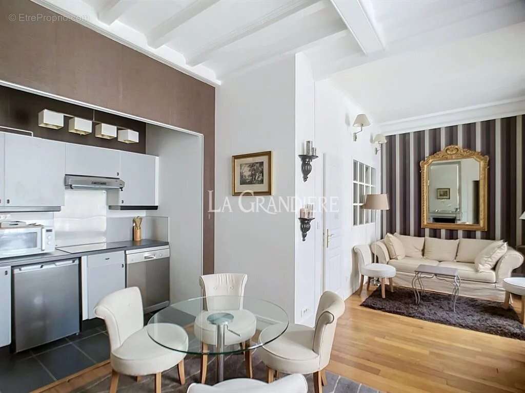 Paris 16 - Ranelagh - 2ème étage - 2 pièces -1 chambre - 42 m2 - photo 2