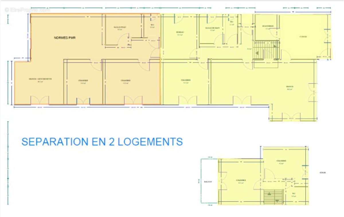 Maison modulable 5 chambres à saint-sever – potentiel 2 logements - photo 3