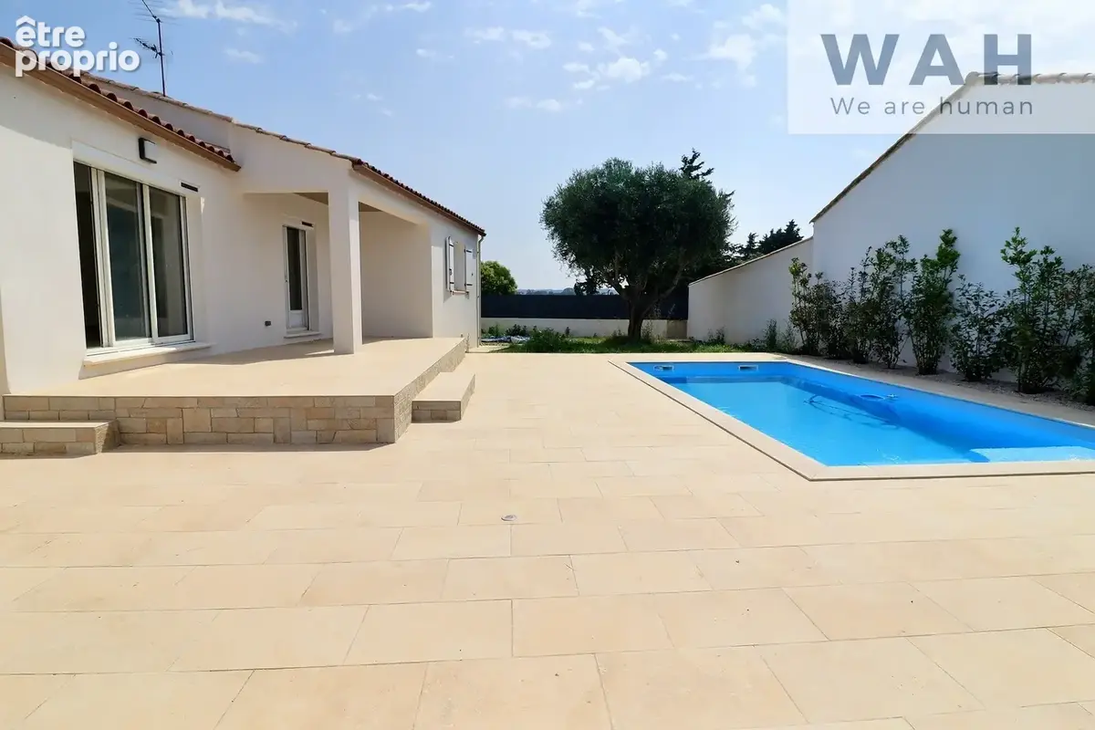 Villa plain pied - 6 pieces - le cailar 30740 - photo 3