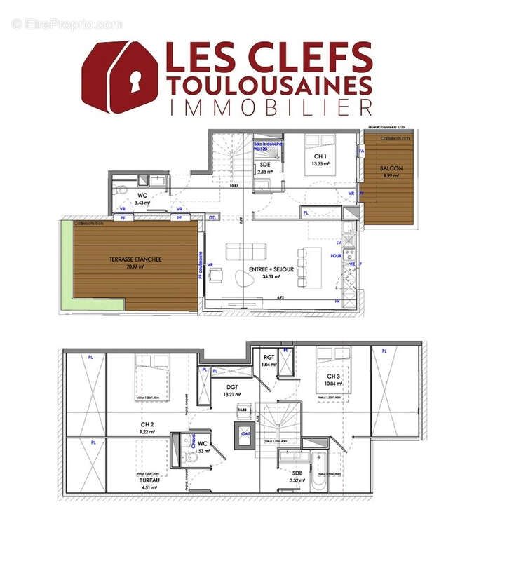 Appartement à TOULOUSE