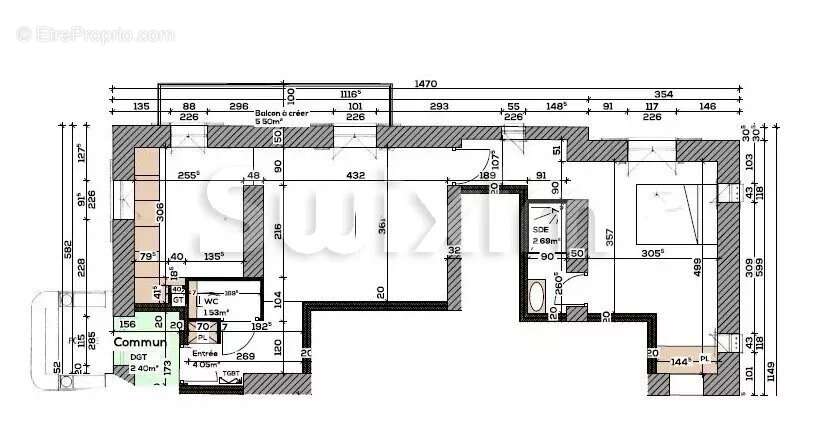 Appartement à CHALLES-LES-EAUX