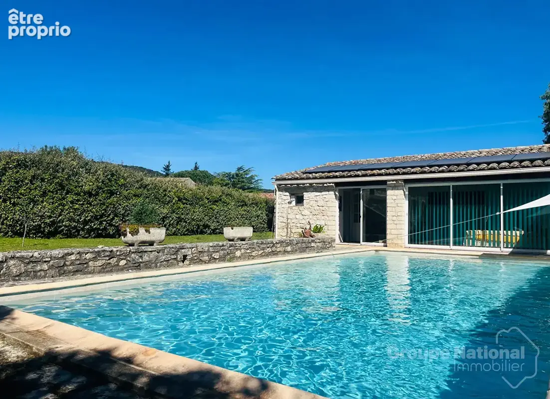 Mas de 178m2 sur 1790m2 de terrain avec piscine à Goudargues - photo 5
