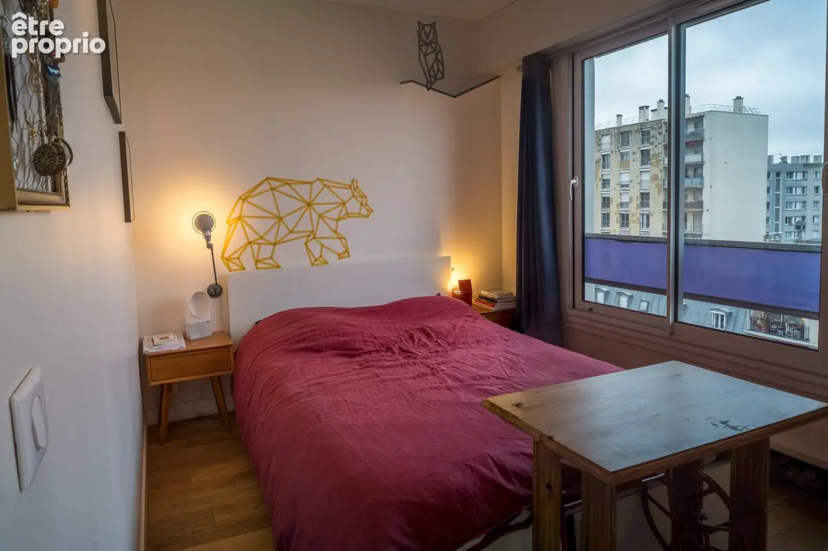 PARIS XIX    Métro Laumière ou Ourcq   3P - 1 chambre 49m²  balcon, cave et parking - photo 8