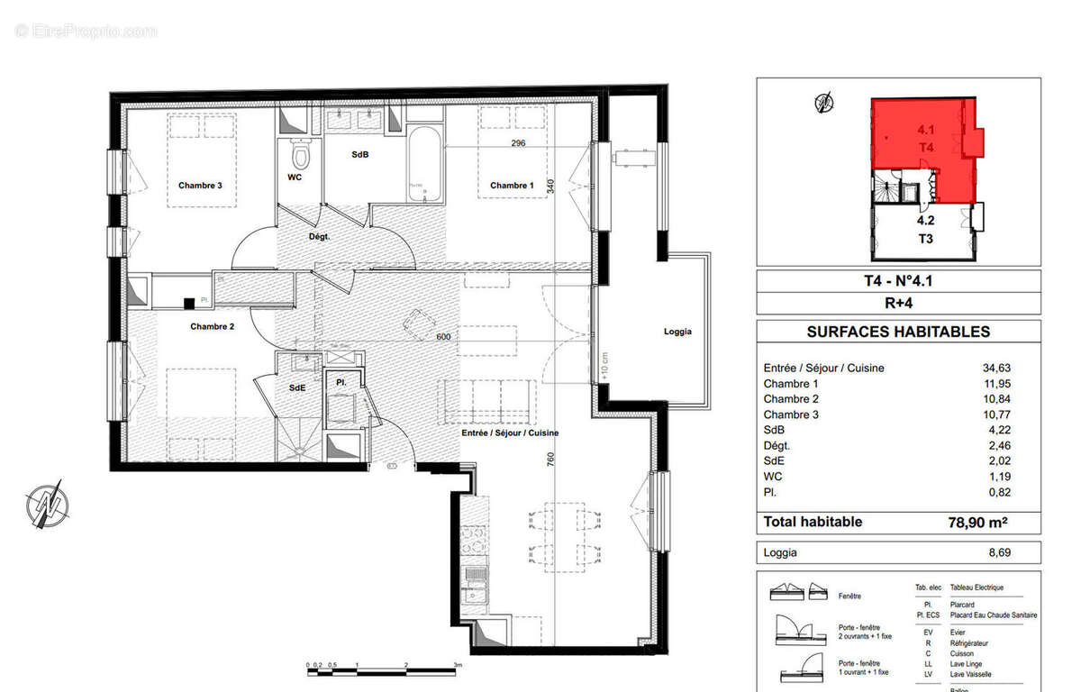 Appartement à TOULOUSE