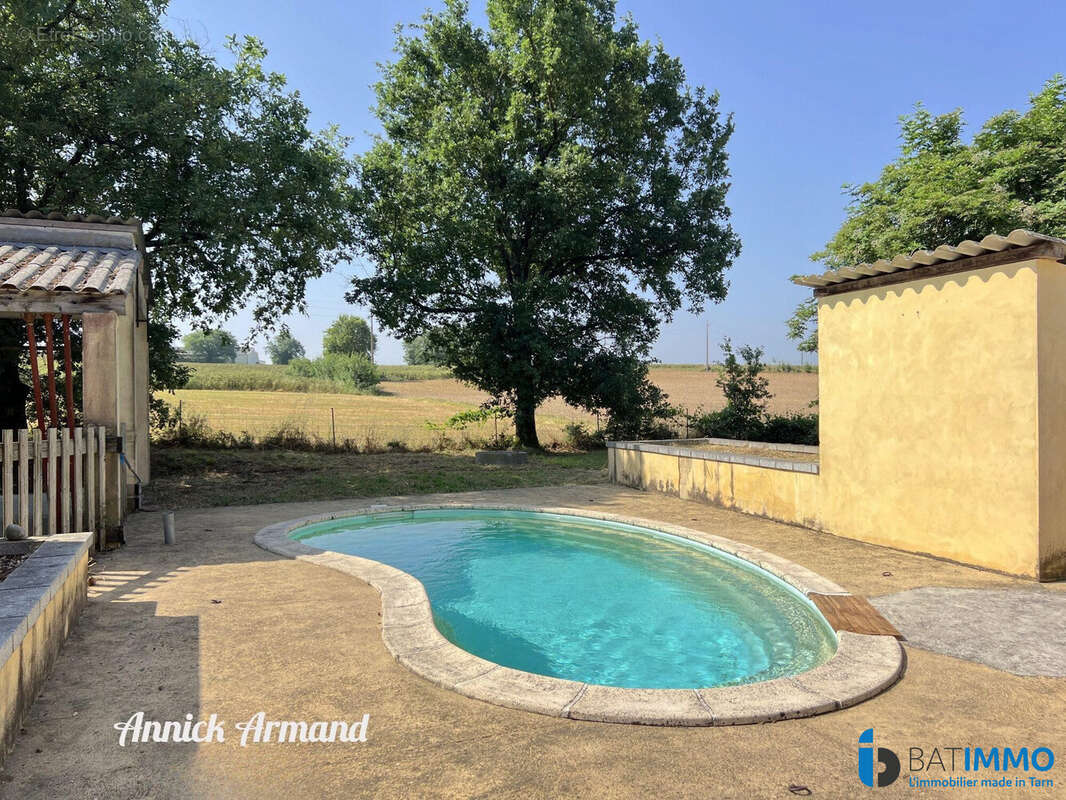 Maison 2 : Espace Piscine - Maison à GAILLAC